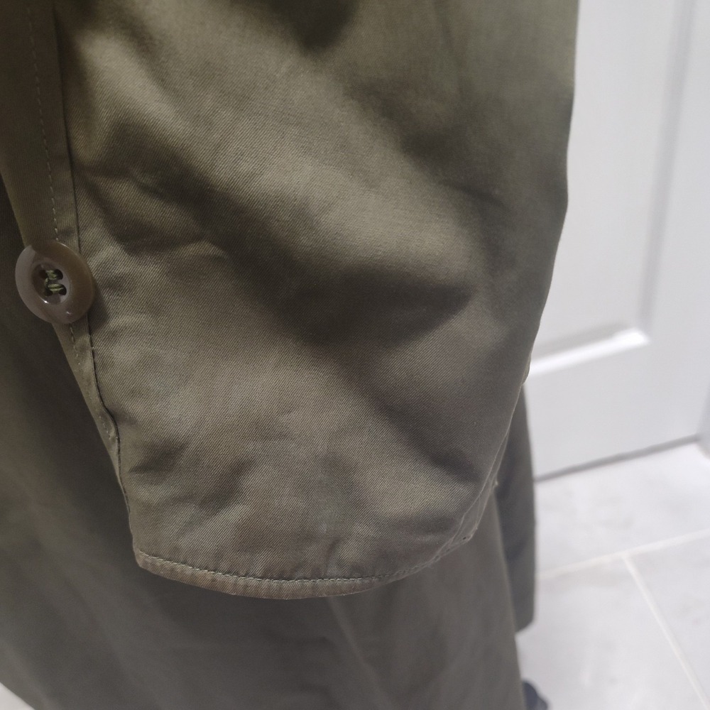 1940's US Army Trenchcoat WW2, Officer's O'coat Field, 38R, Great Shape! W Belt - Picture 11 of 16